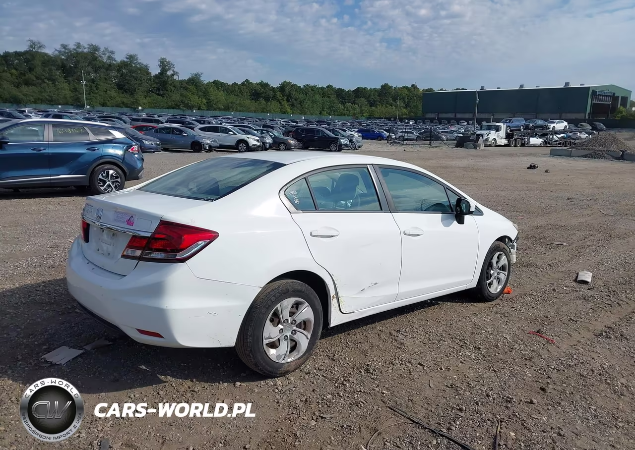 2014 Honda Civic Lx VIN:19XFB2F5XEE252100 - 4