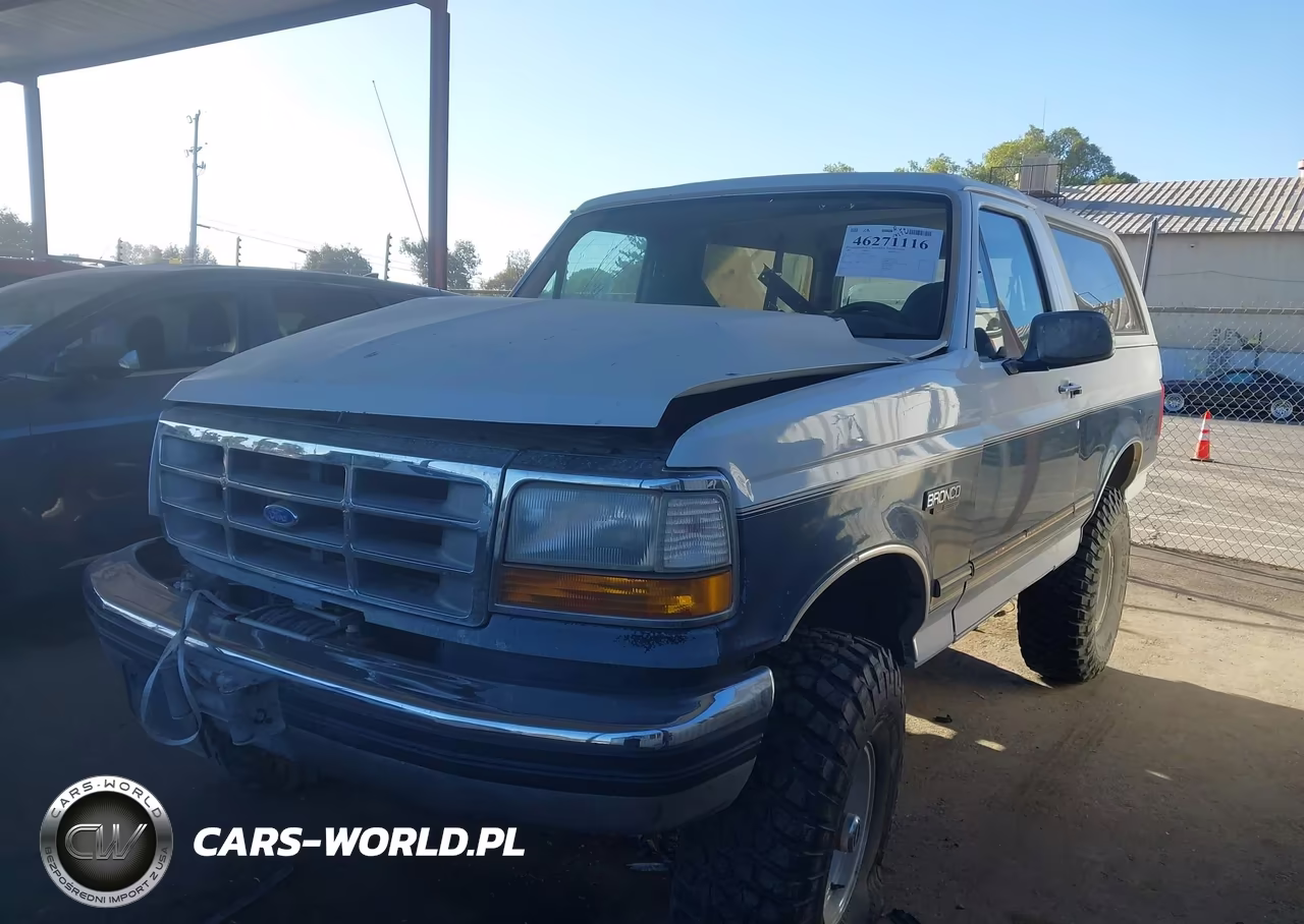 1993 Ford Bronco U100 VIN:1FMEU15H7PLB11289 - 2