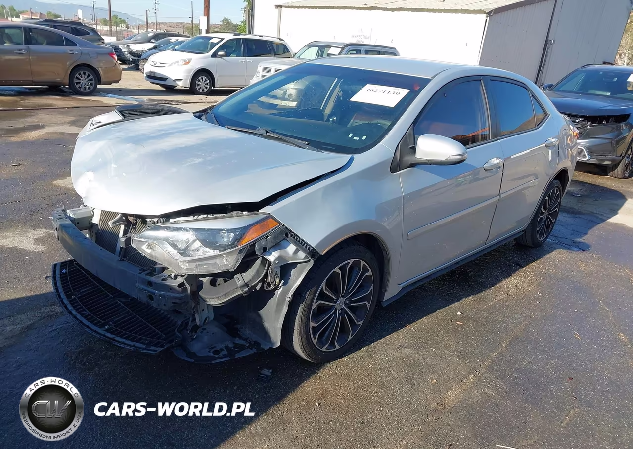 2015 Toyota Corolla S Plus VIN:2T1BURHE6FC293614 - 2