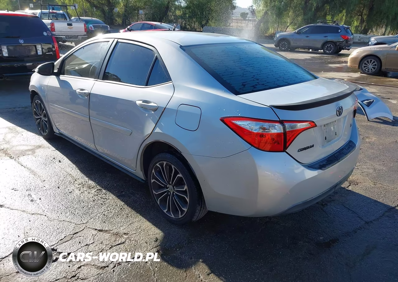 2015 Toyota Corolla S Plus VIN:2T1BURHE6FC293614 - 3