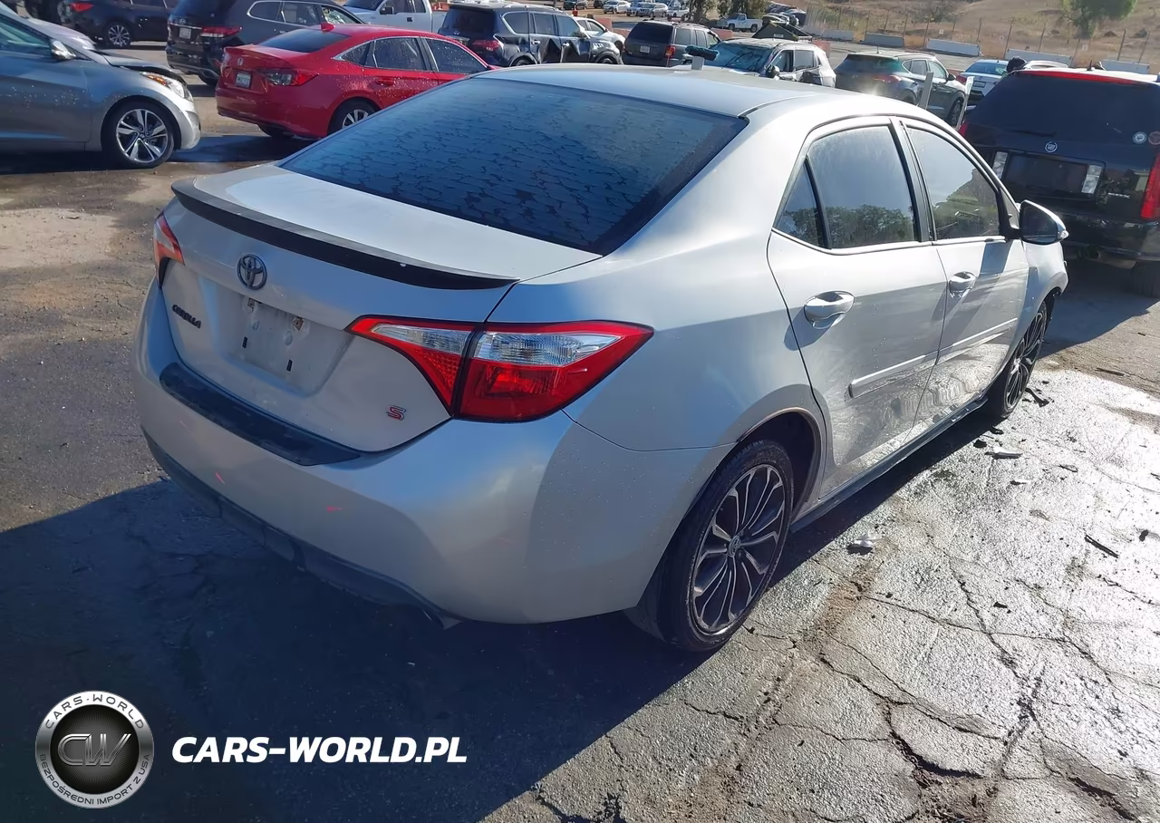 2015 Toyota Corolla S Plus VIN:2T1BURHE6FC293614 - 4