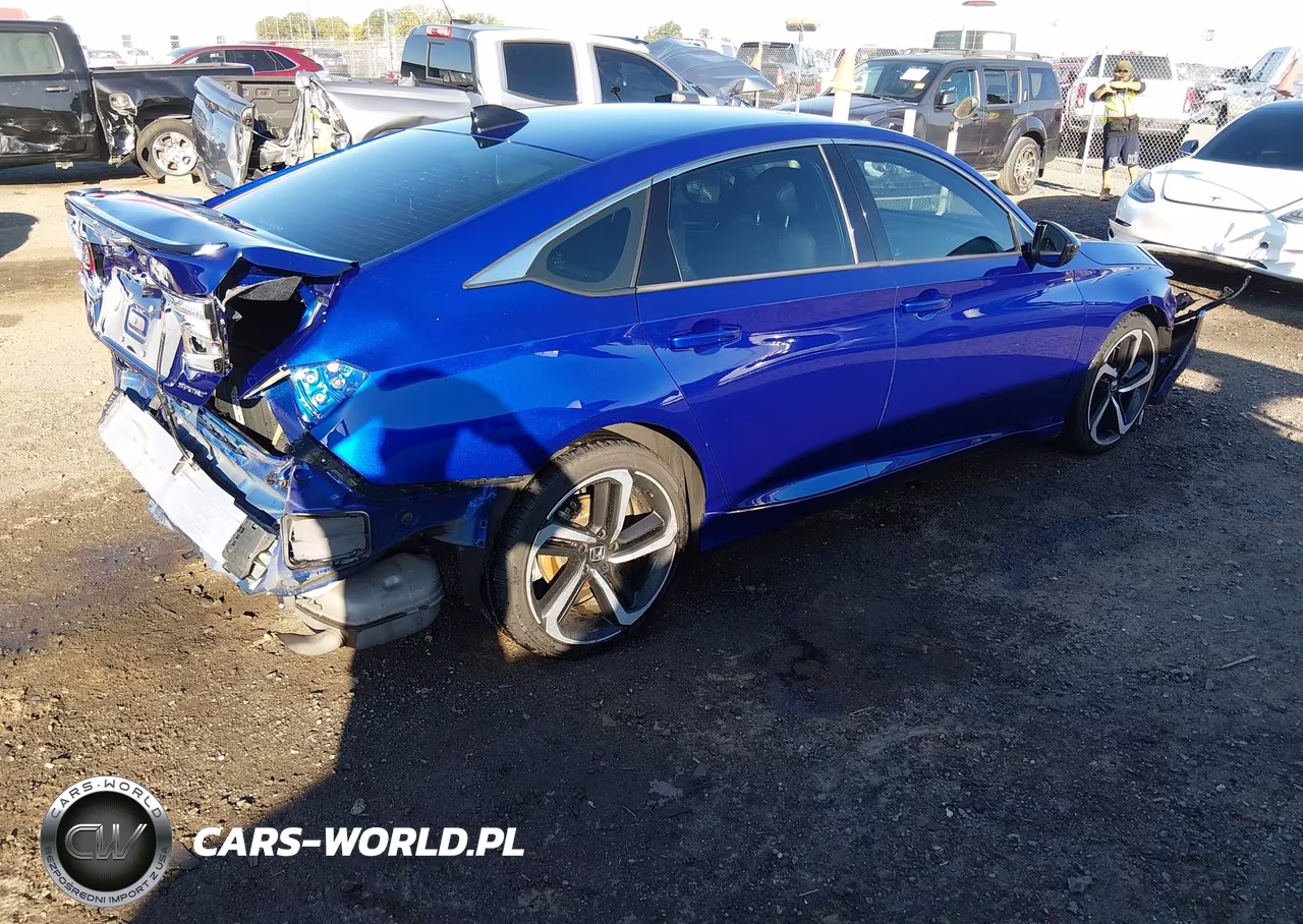 2022 Honda Accord Sport VIN:1HGCV1F31NA005118 - 4
