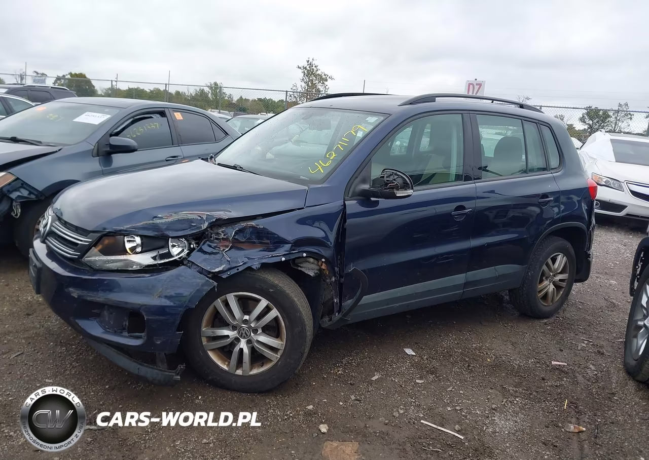2016 Volkswagen Tiguan S VIN:WVGBV7AXXGW590497 - 6