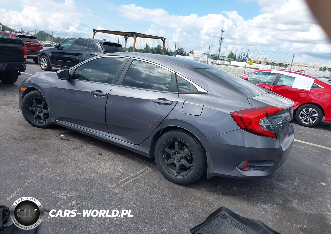 2017 Honda Civic Lx VIN:19XFC2F56HE026153 - 3