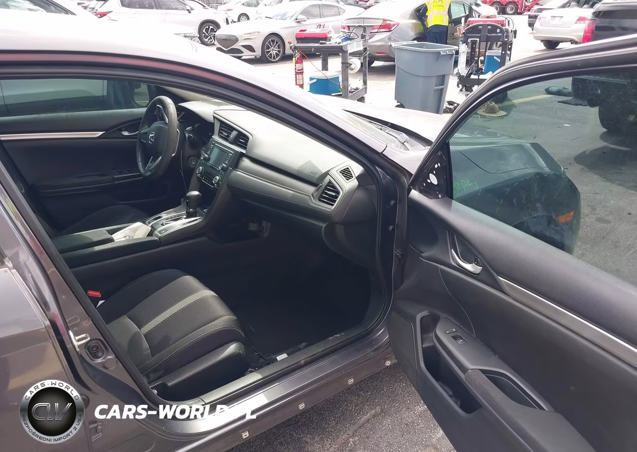 2017 Honda Civic Lx VIN:19XFC2F56HE026153 - 5