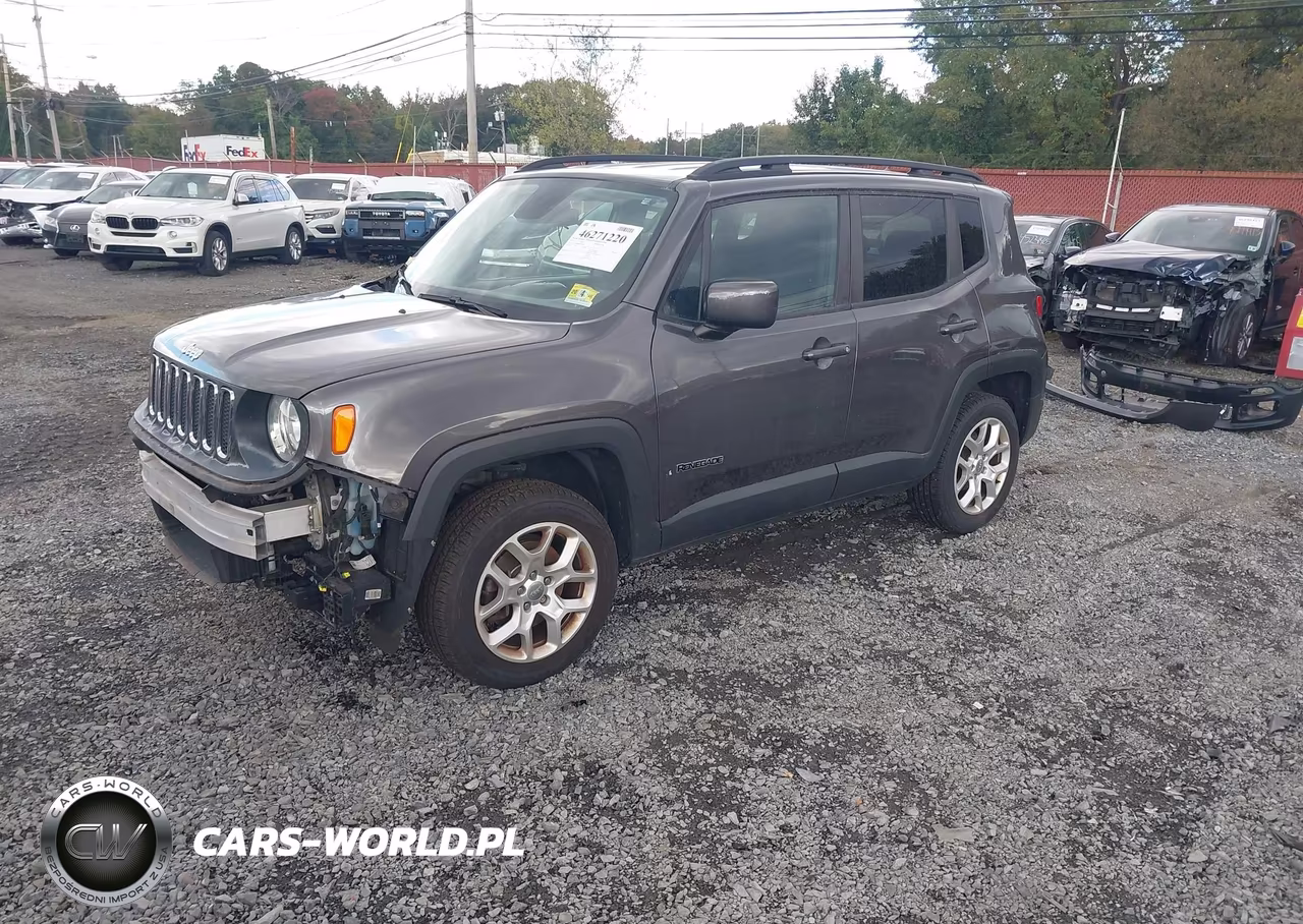 2017 Jeep Renegade Latitude 4X4 VIN:ZACCJBBB5HPF10774 - 2