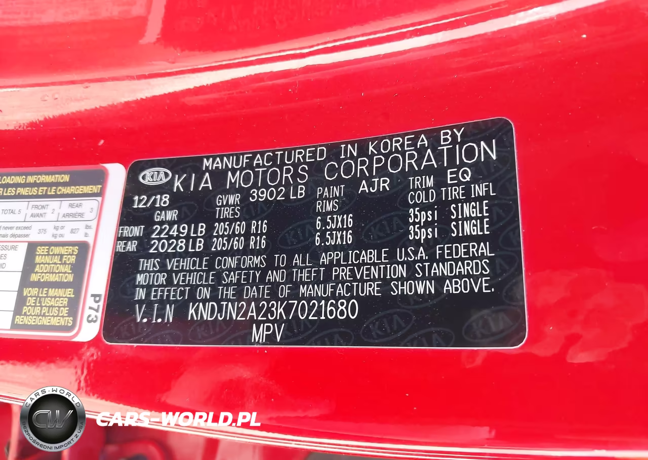 2019 Kia Soul VIN:KNDJN2A23K7021680 - 9