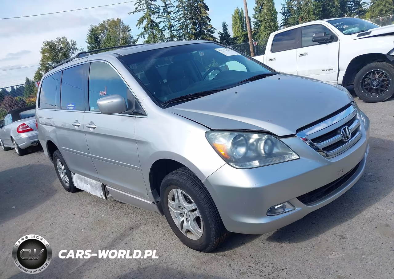 2007 Honda Odyssey Ex-L VIN:5FNRL38747B123619 - 1