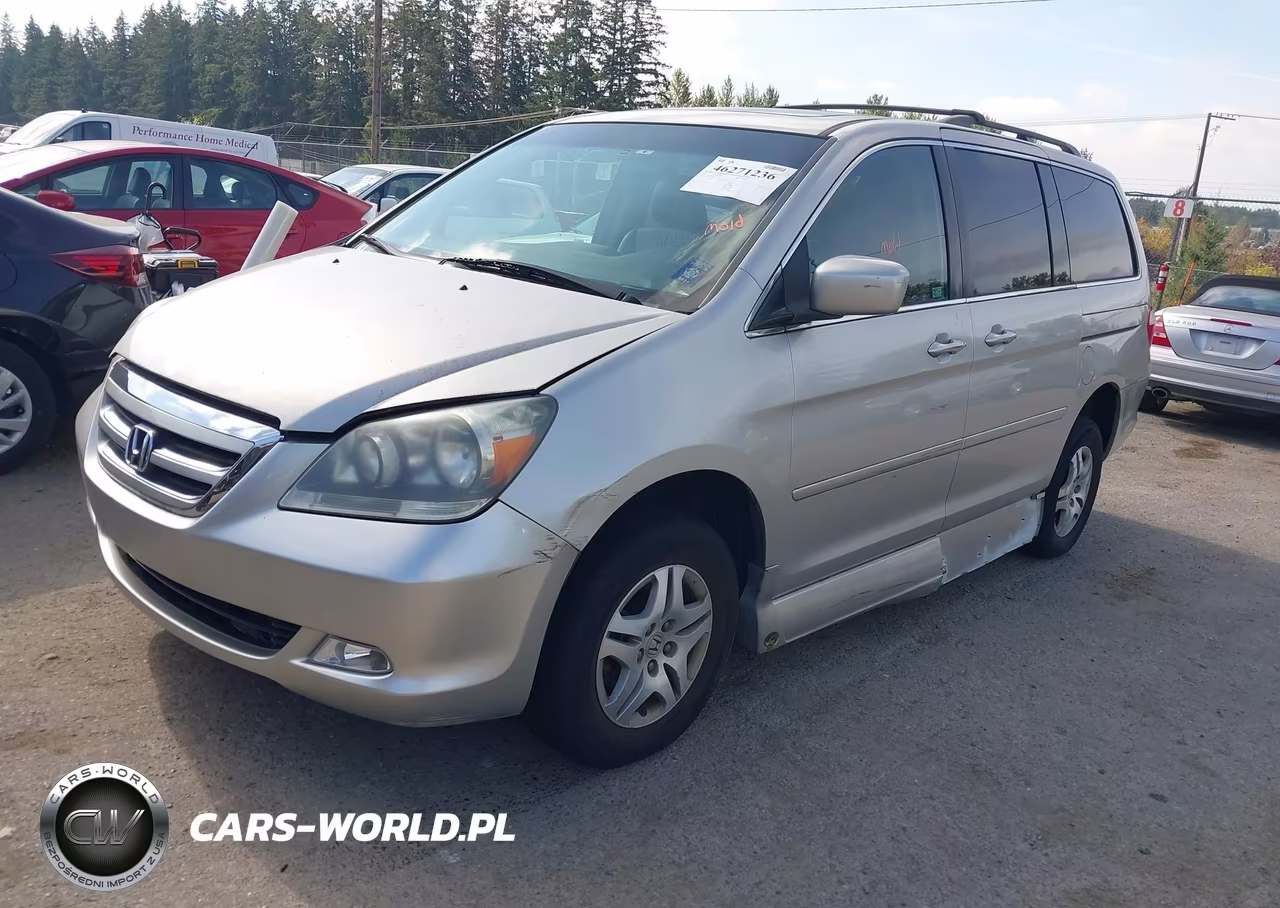2007 Honda Odyssey Ex-L VIN:5FNRL38747B123619 - 2