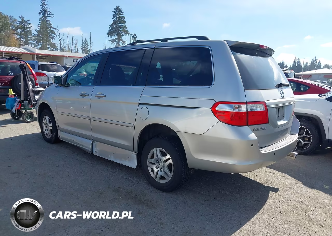 2007 Honda Odyssey Ex-L VIN:5FNRL38747B123619 - 3