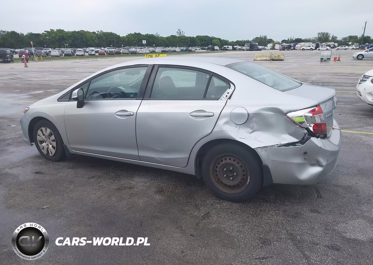 2012 Honda Civic Lx VIN:19XFB2F56CE067510 - 6