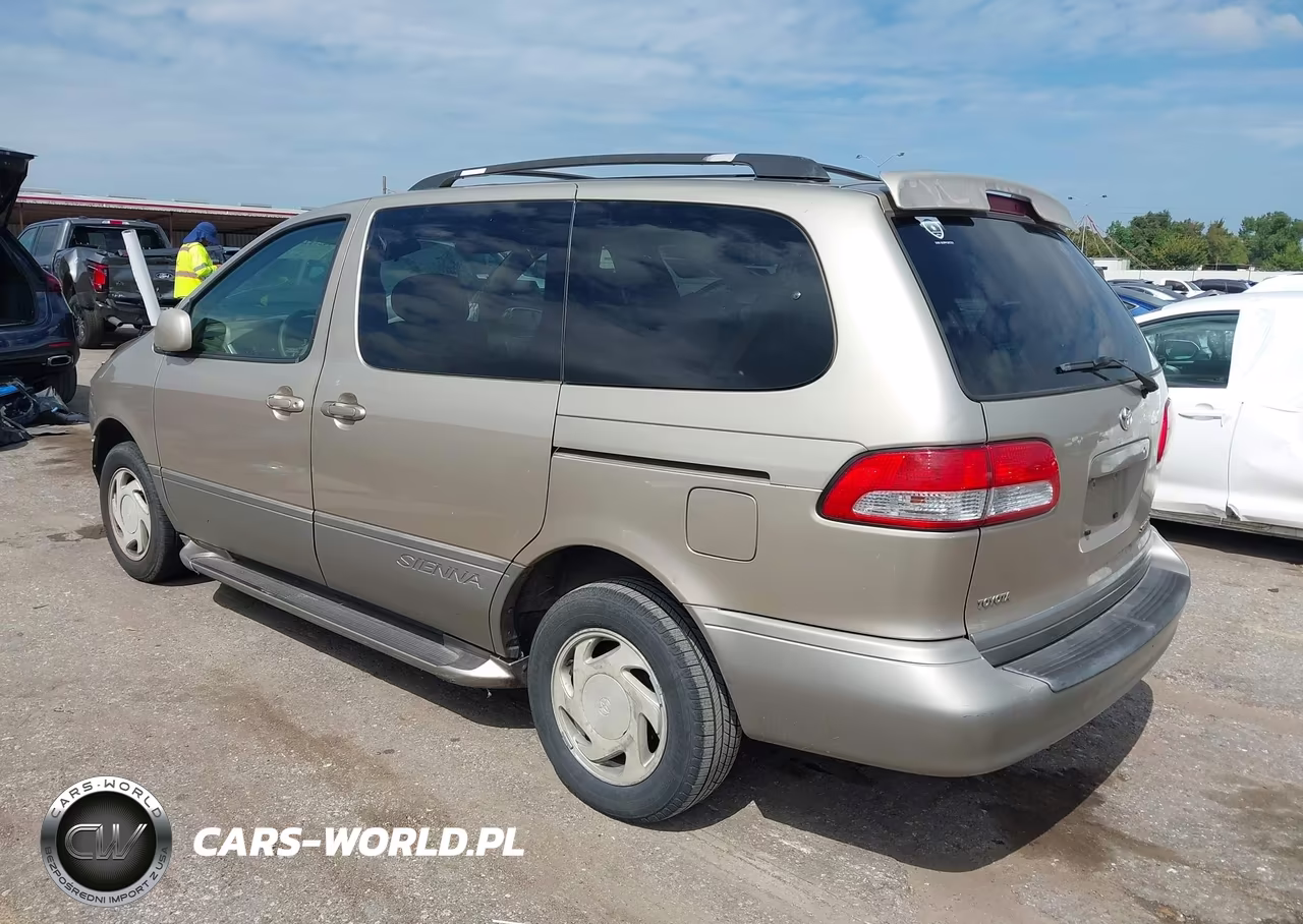 2002 Toyota Sienna Xle VIN:4T3ZF13C62U448775 - 3