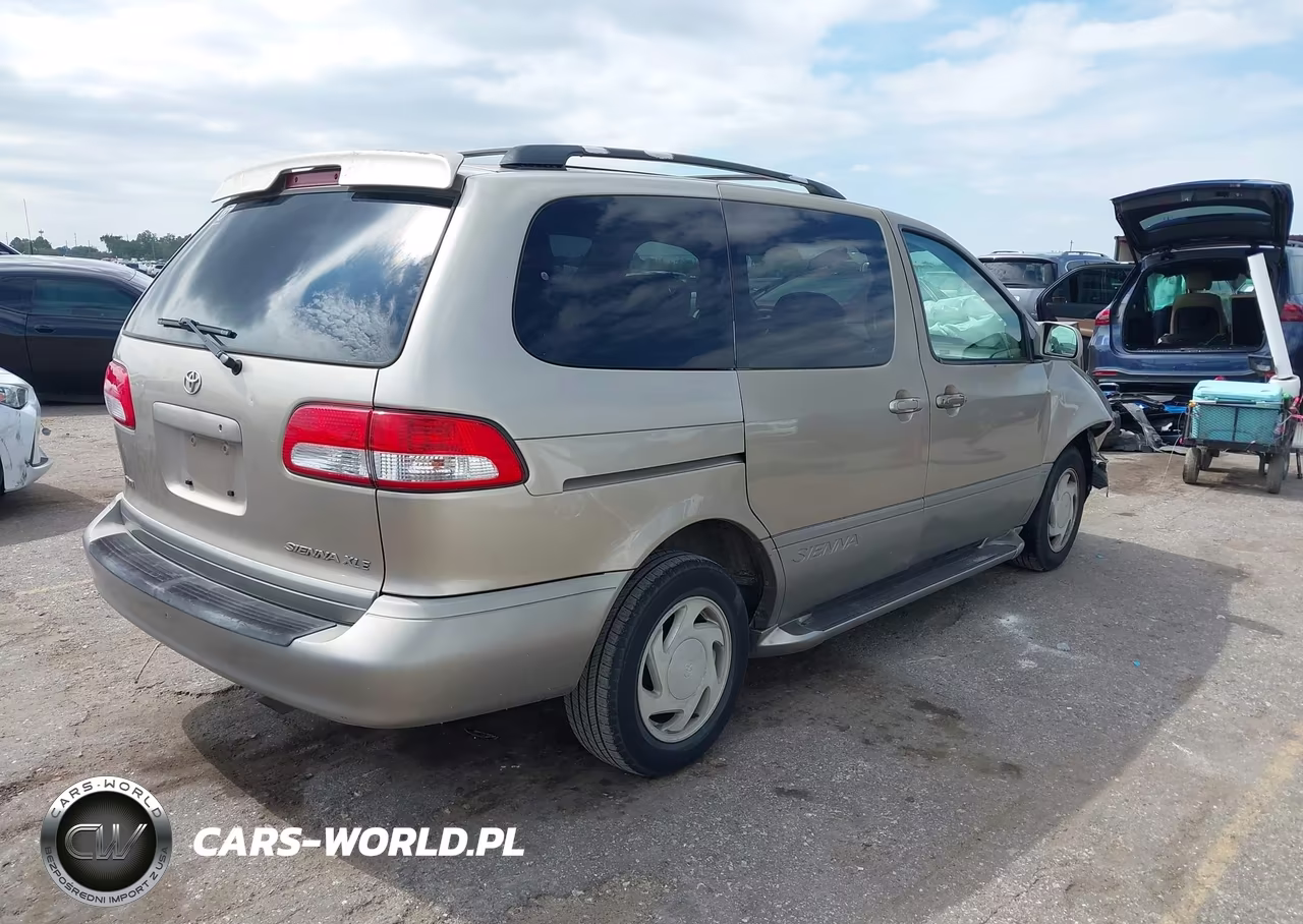 2002 Toyota Sienna Xle VIN:4T3ZF13C62U448775 - 4