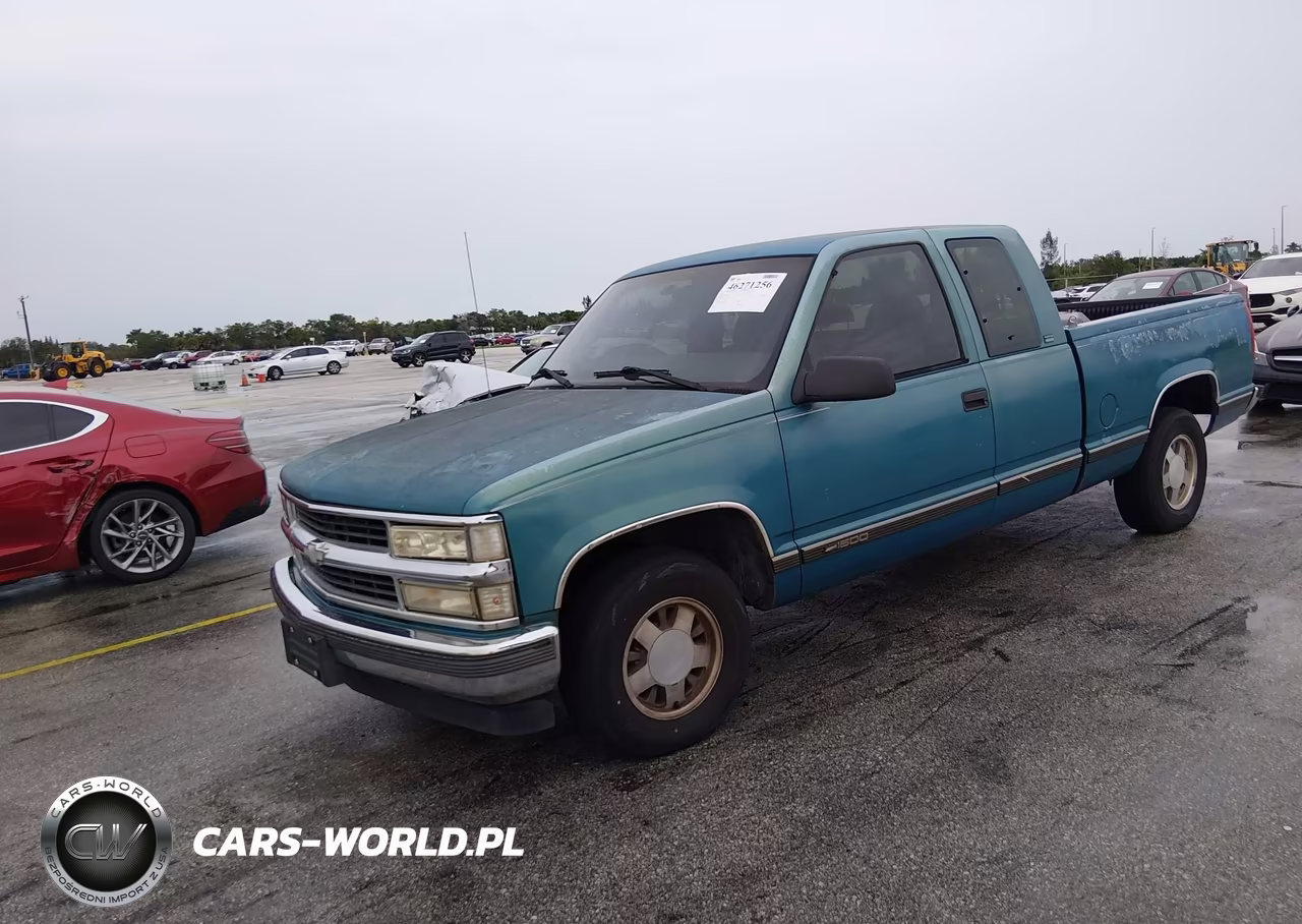 1998 Chevrolet C1500 Fleetside VIN:2GCEC19R9W1163571 - 2
