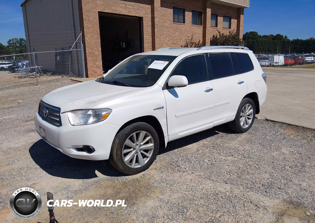 2008 Toyota Highlander Hybrid VIN:JTEEW41A182000572 - 2