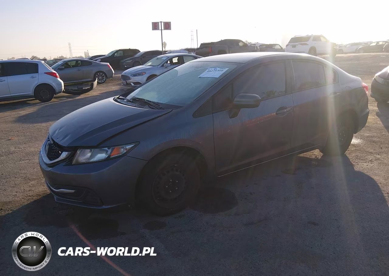 2015 Honda Civic Lx VIN:19XFB2F56FE277593 - 2