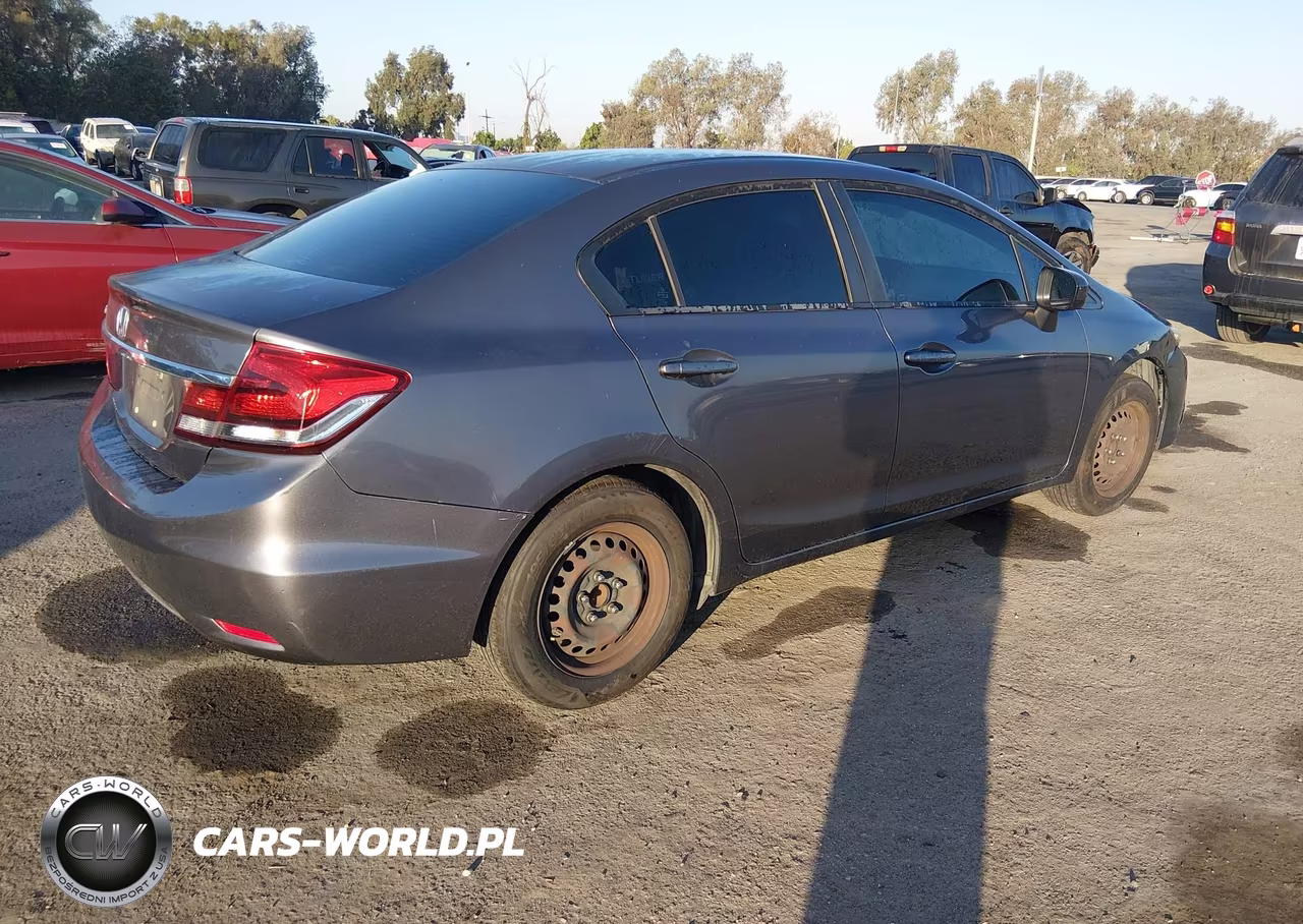 2015 Honda Civic Lx VIN:19XFB2F56FE277593 - 4