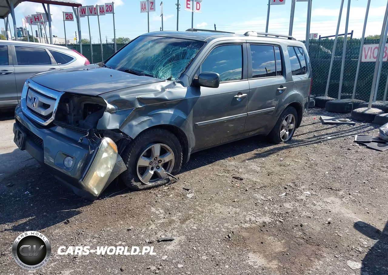 2009 Honda Pilot Ex-L VIN:5FNYF48579B040003 - 2