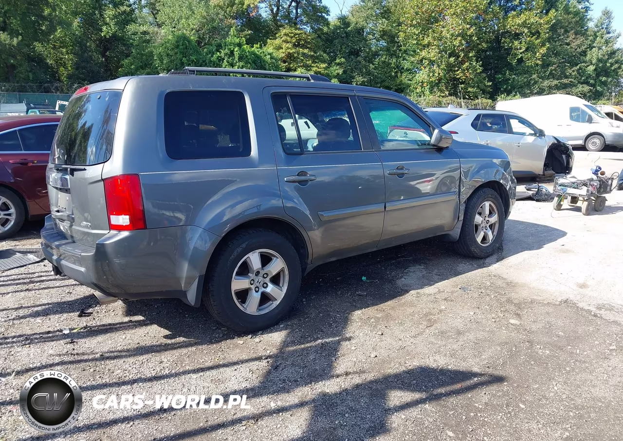 2009 Honda Pilot Ex-L VIN:5FNYF48579B040003 - 4
