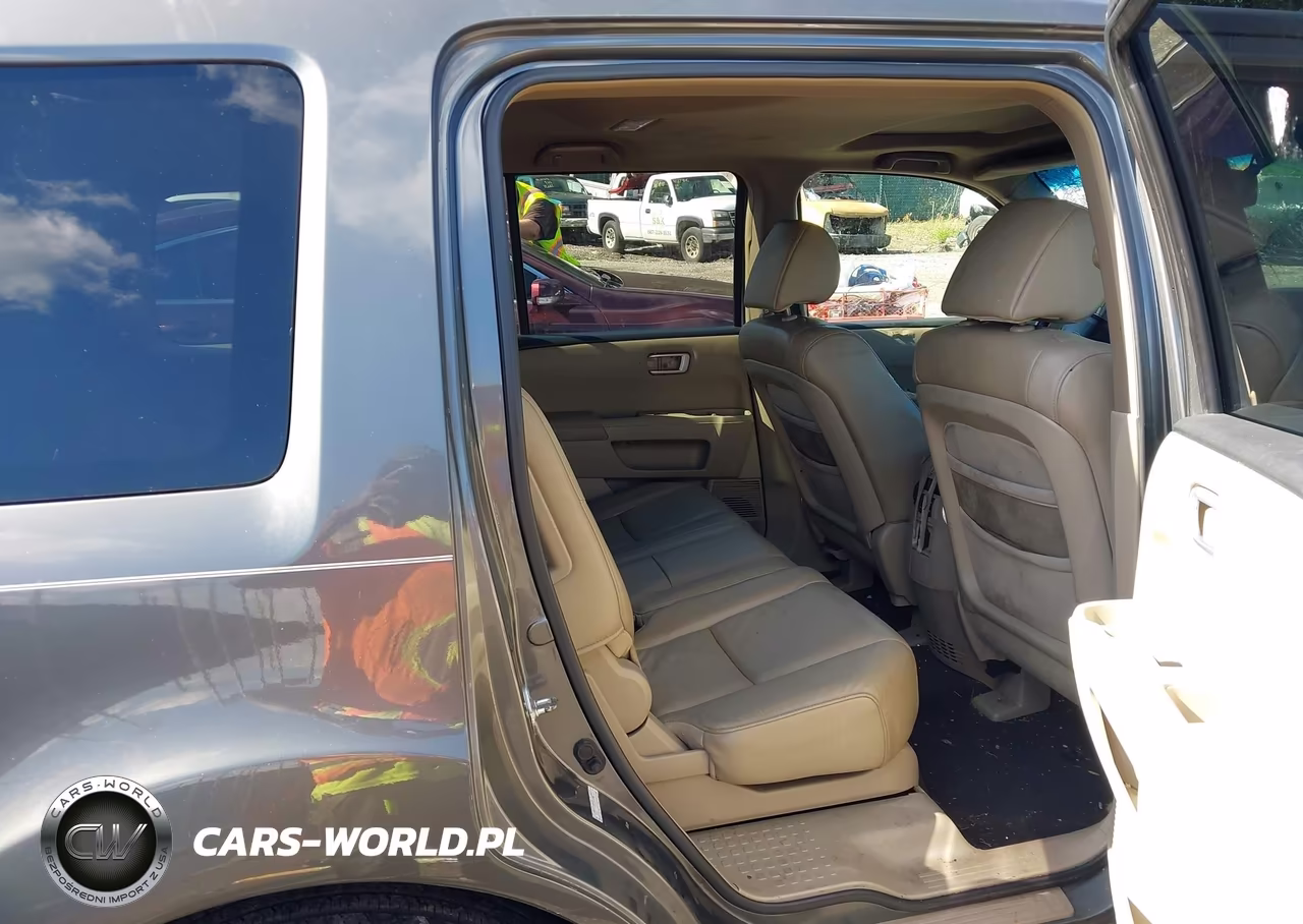 2009 Honda Pilot Ex-L VIN:5FNYF48579B040003 - 8