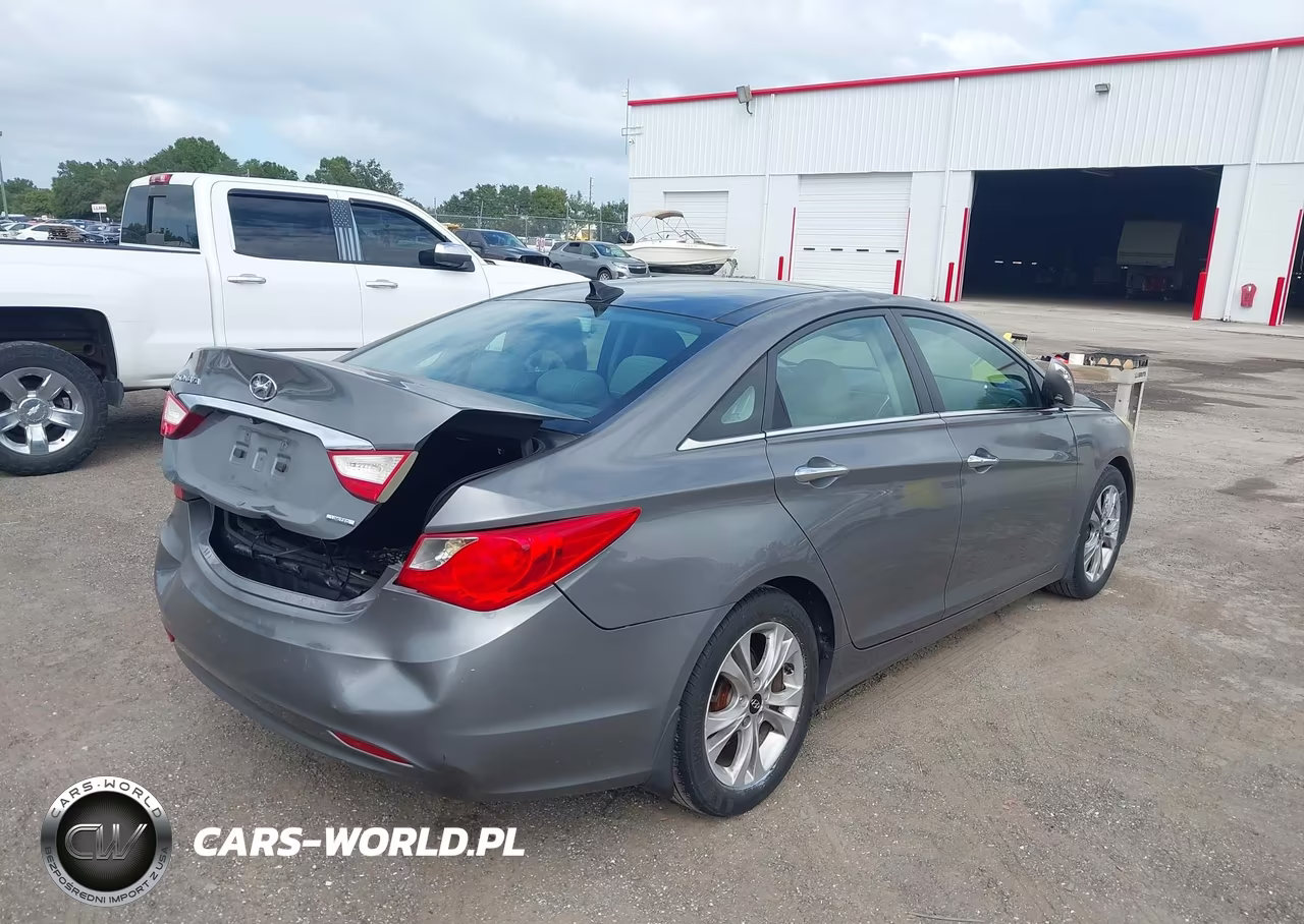 2013 Hyundai Sonata Limited VIN:5NPEC4AC9DH594156 - 4