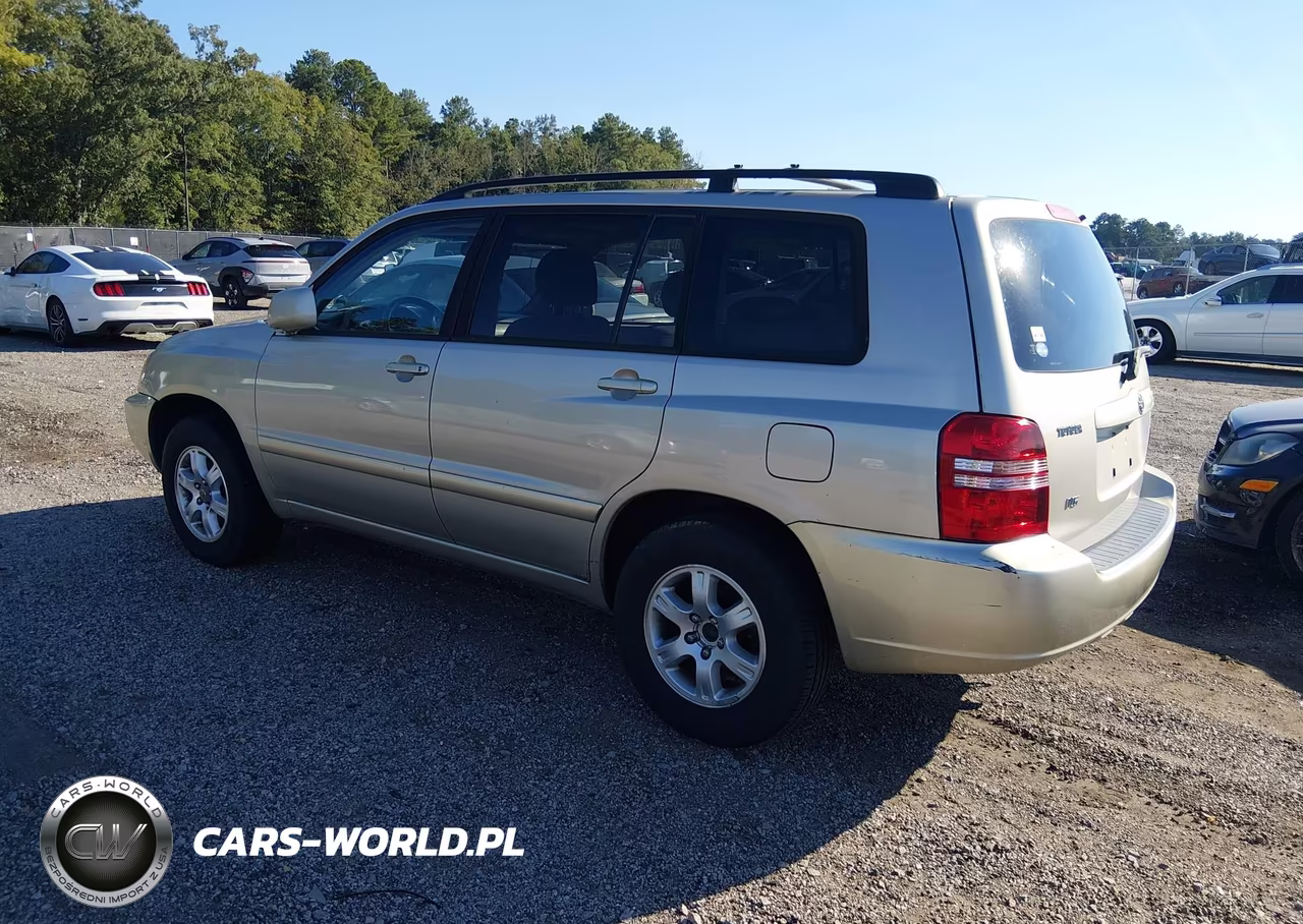 2002 Toyota Highlander V6 VIN:JTEGF21A720042647 - 3