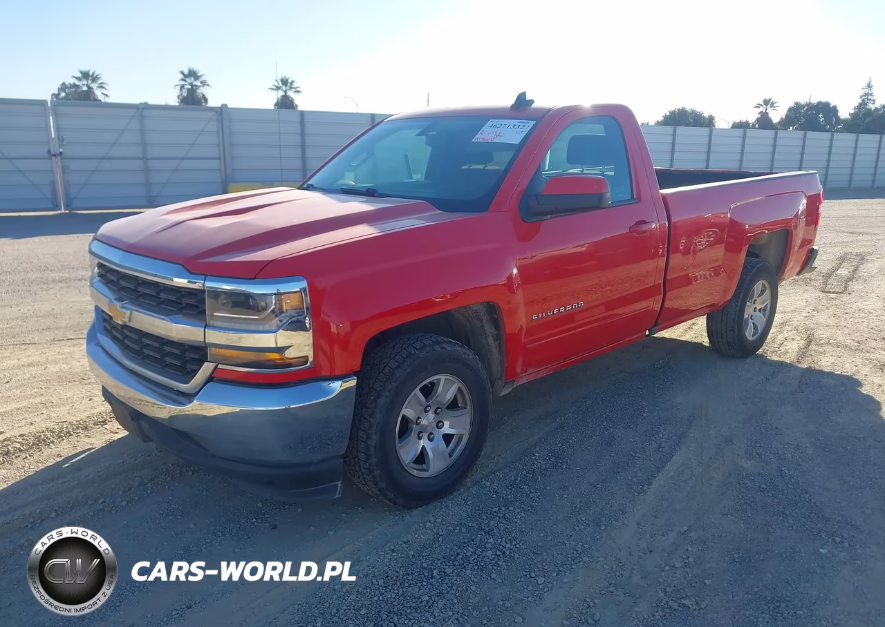 2018 Chevrolet Silverado 1500 1Lt VIN:1GCNCREH4JZ277585 - 2