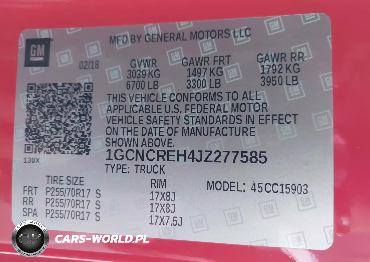 2018 Chevrolet Silverado 1500 1Lt VIN:1GCNCREH4JZ277585 - 9