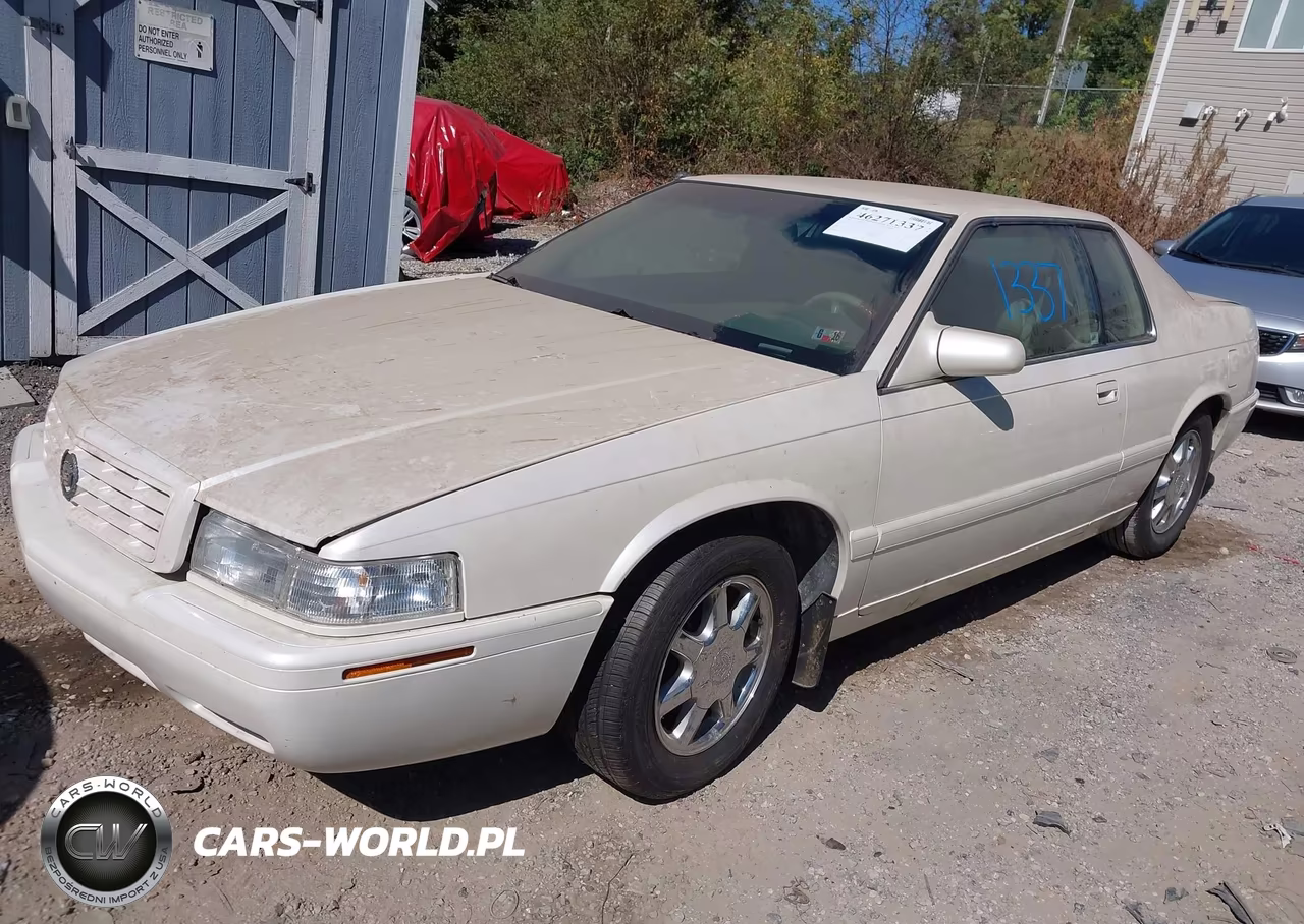 2001 Cadillac Eldorado Etc VIN:1G6ET12981B105215 - 2