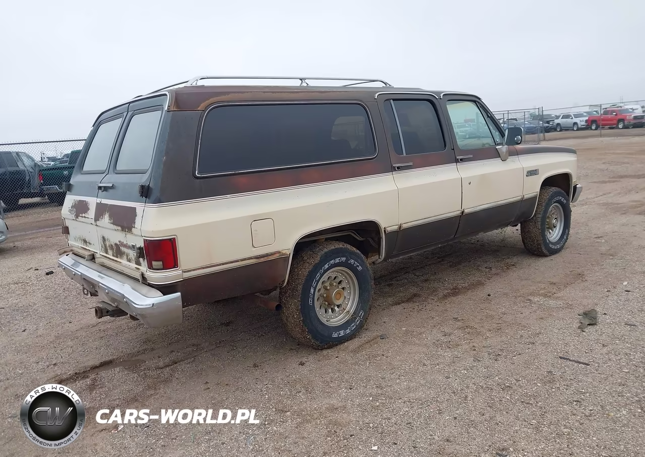 1984 GMC Suburban K2500 VIN:1G5GK26M8EF532946 - 4