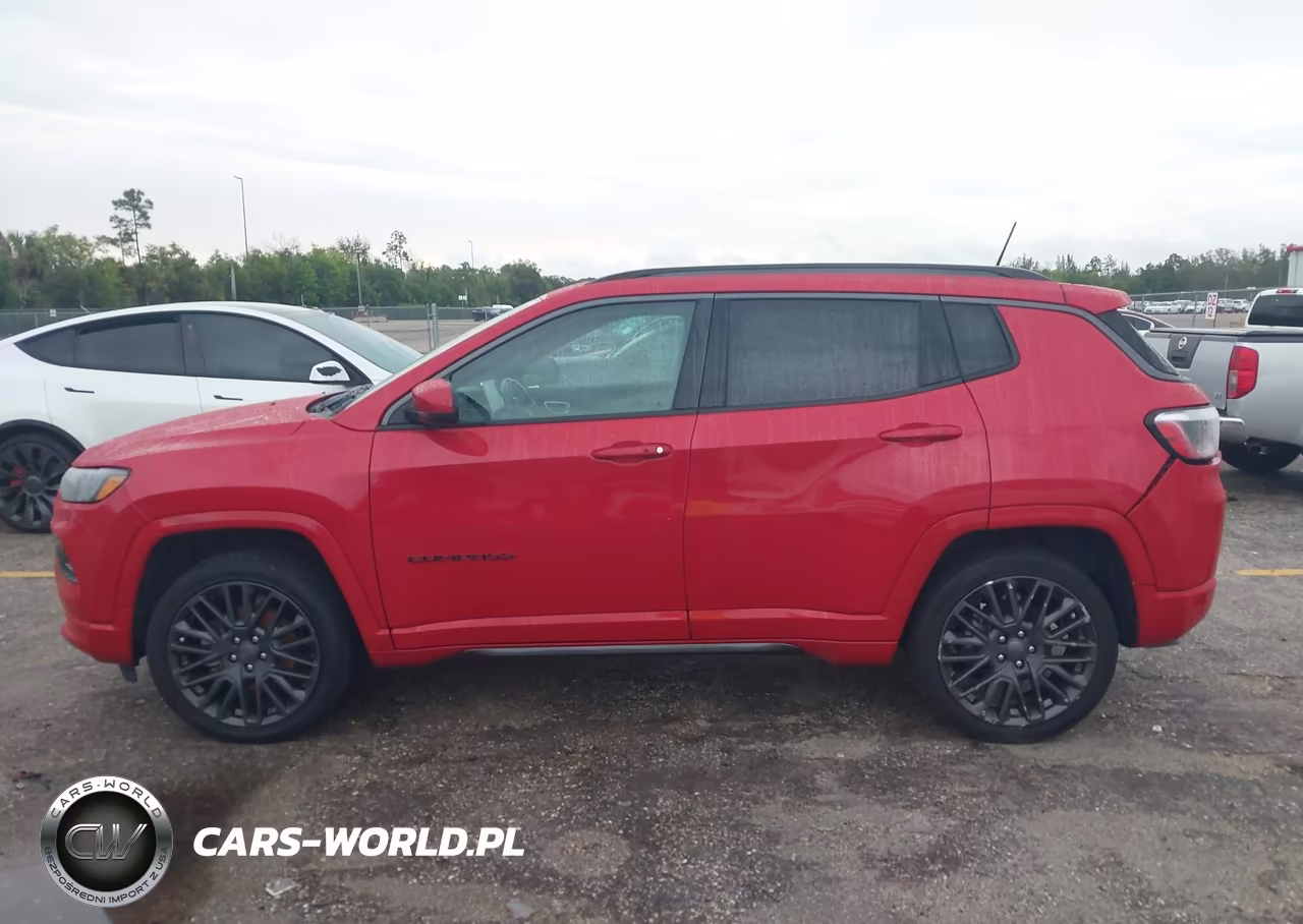 2022 Jeep Compass (Red) Edition 4X4 VIN:3C4NJDCB3NT154977 - 14