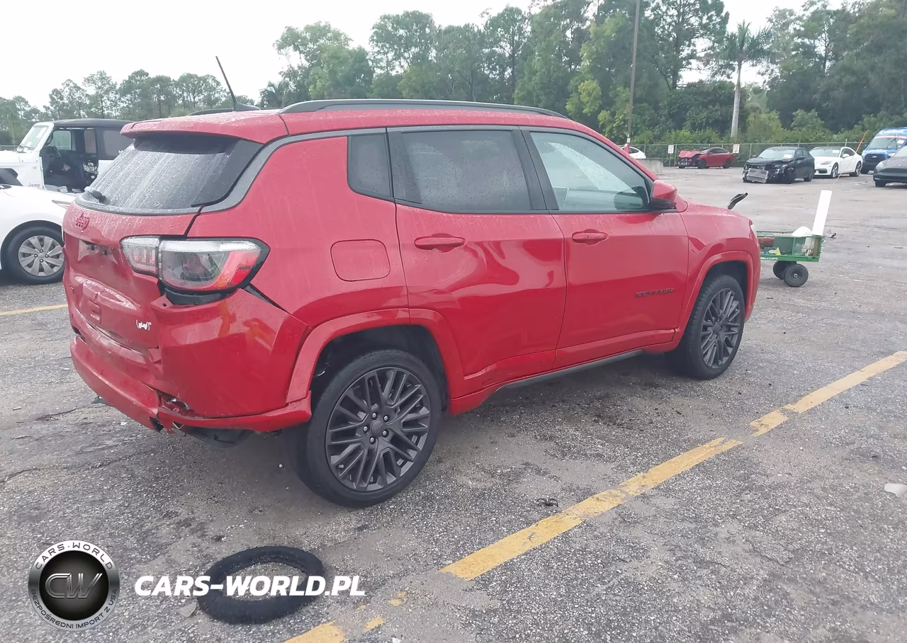 2022 Jeep Compass (Red) Edition 4X4 VIN:3C4NJDCB3NT154977 - 4