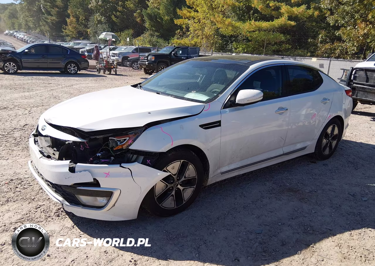2012 Kia Optima Hybrid Ex VIN:KNAGM4ADXC5035693 - 2