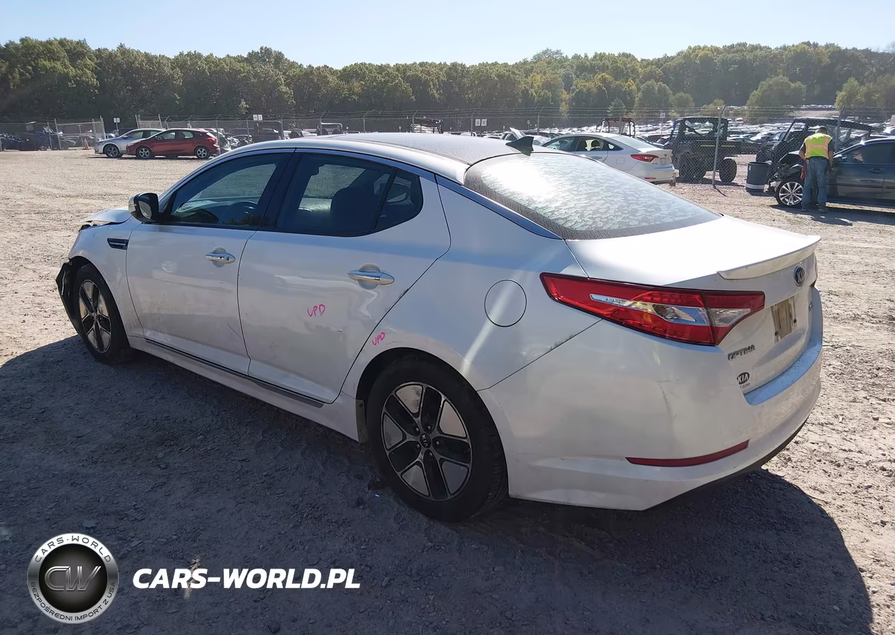 2012 Kia Optima Hybrid Ex VIN:KNAGM4ADXC5035693 - 3