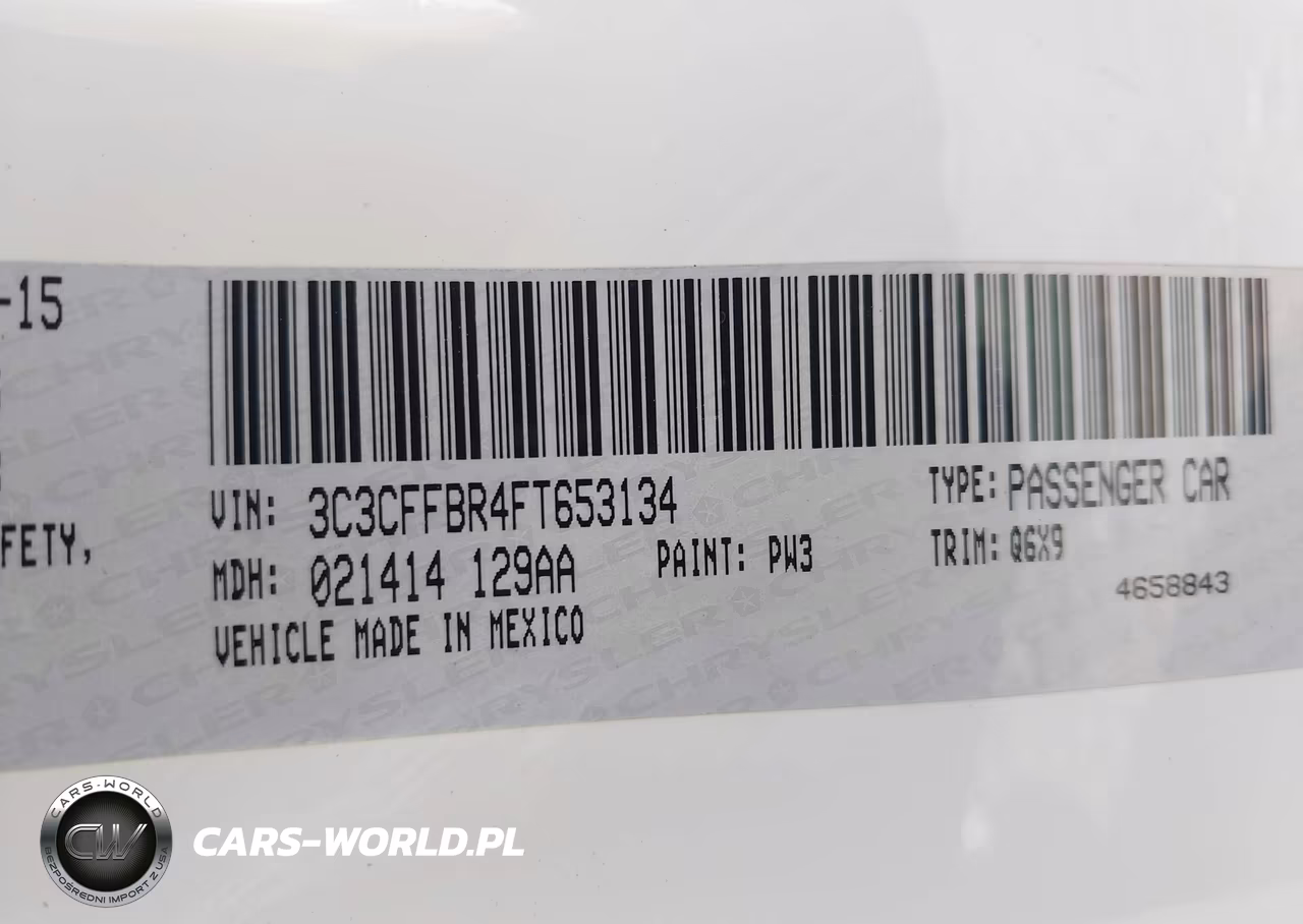 2015 Fiat 500 Sport VIN:3C3CFFBR4FT653134 - 9