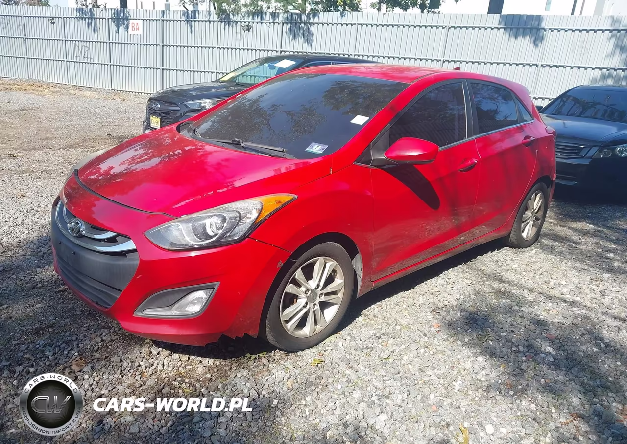 2013 Hyundai Elantra Gt Base W-Blue VIN:KMHD35LE8D4034064 - 2