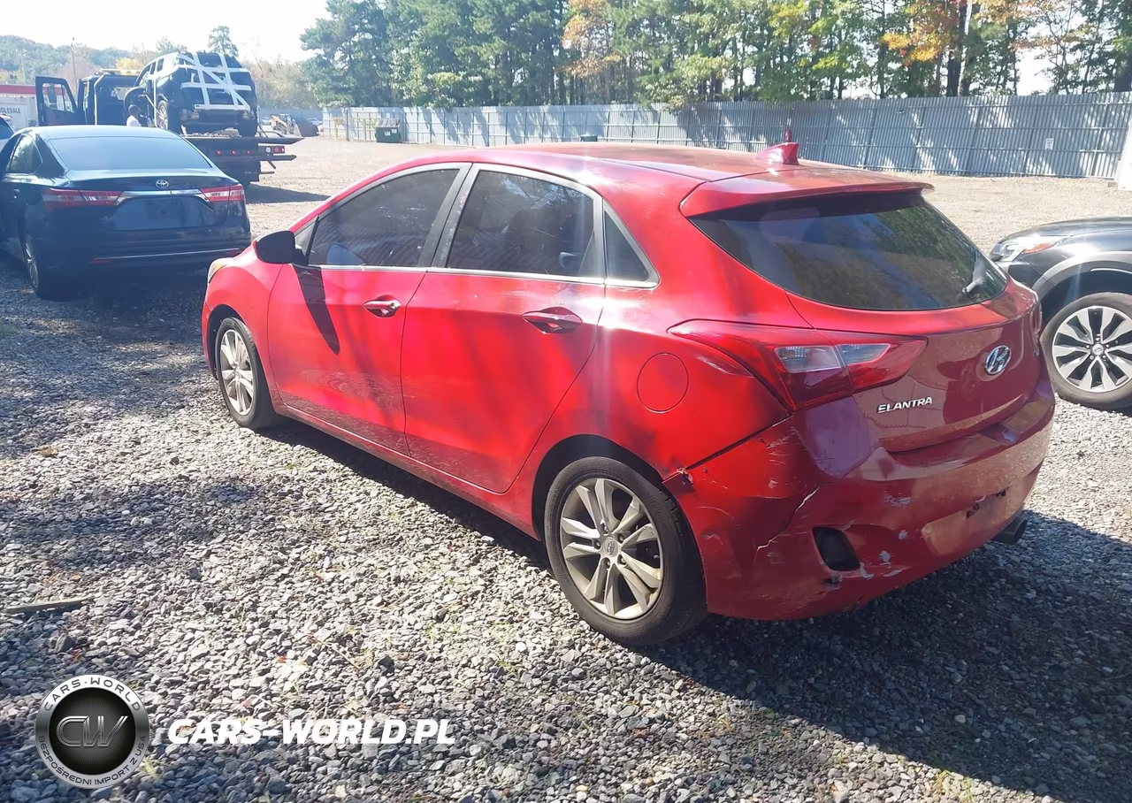 2013 Hyundai Elantra Gt Base W-Blue VIN:KMHD35LE8D4034064 - 3