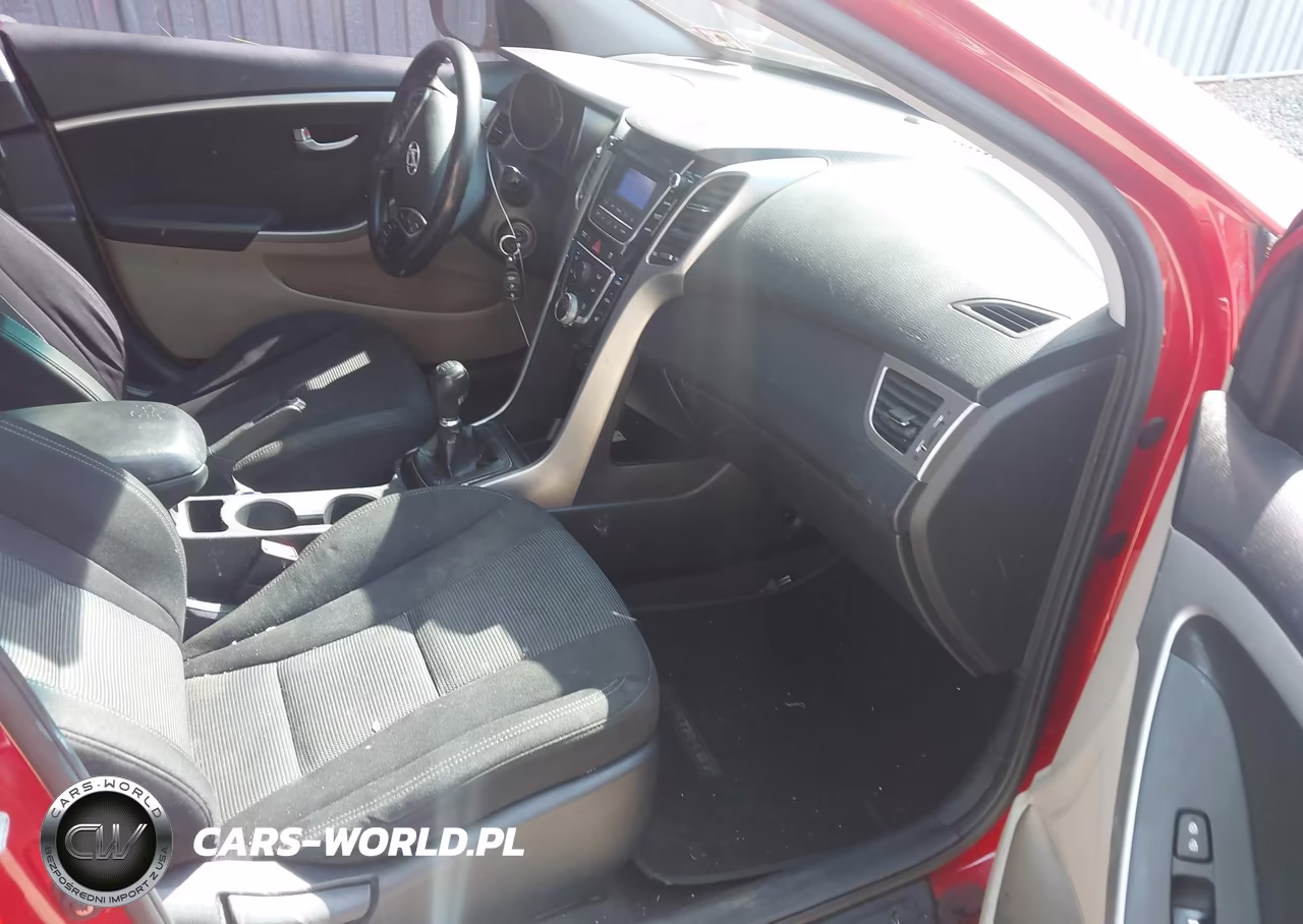 2013 Hyundai Elantra Gt Base W-Blue VIN:KMHD35LE8D4034064 - 5