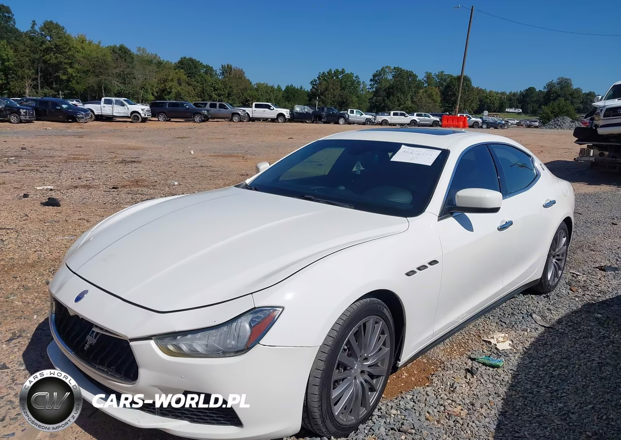 2015 Maserati Ghibli VIN:ZAM57XSA3F1156256 - 2