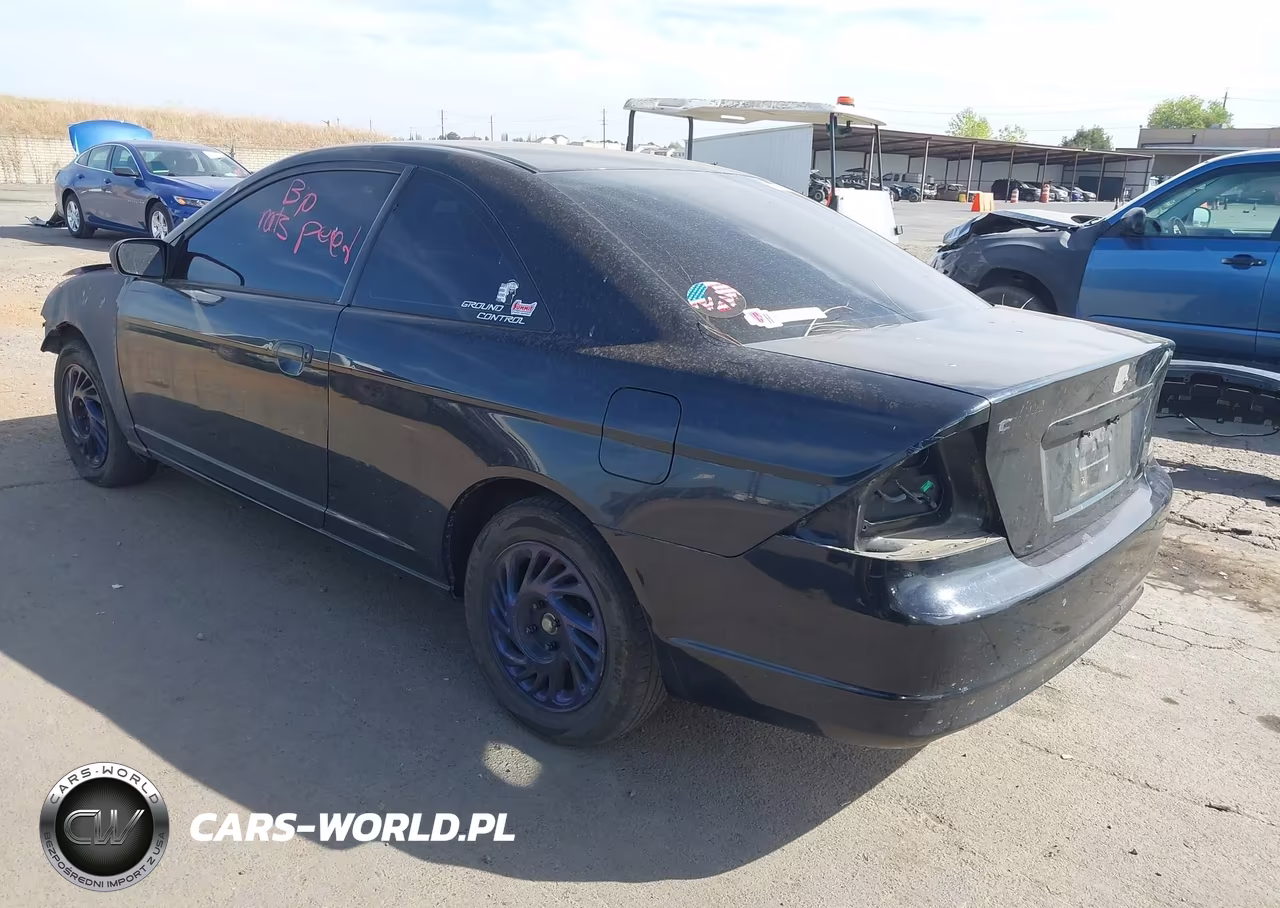 2001 Honda Civic Lx VIN:1HGEM21591L053765 - 3