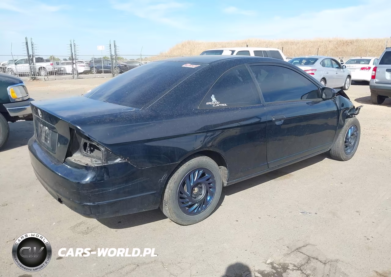 2001 Honda Civic Lx VIN:1HGEM21591L053765 - 4