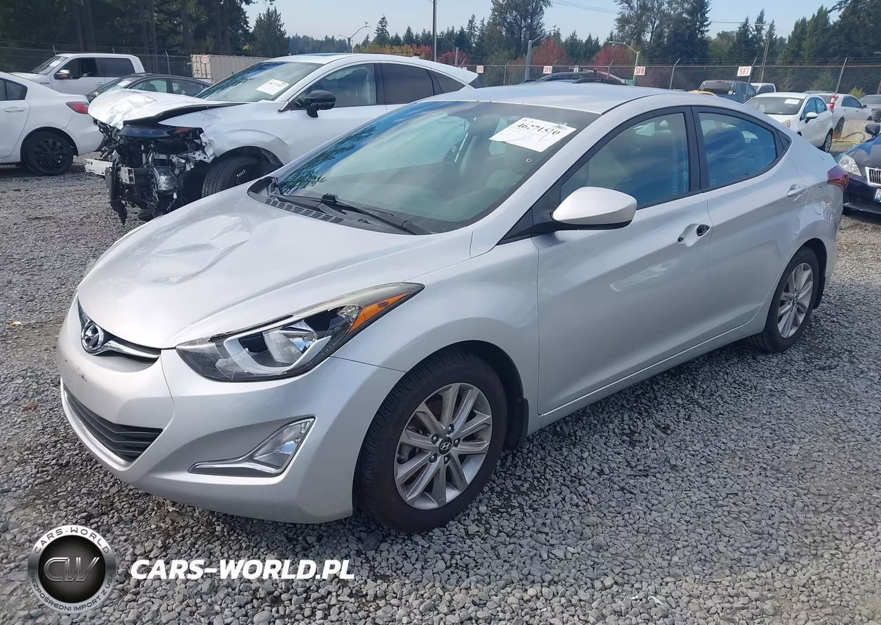 2015 Hyundai Elantra Se VIN:5NPDH4AE9FH588570 - 2