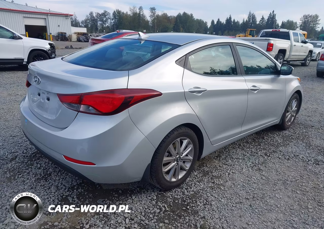 2015 Hyundai Elantra Se VIN:5NPDH4AE9FH588570 - 4