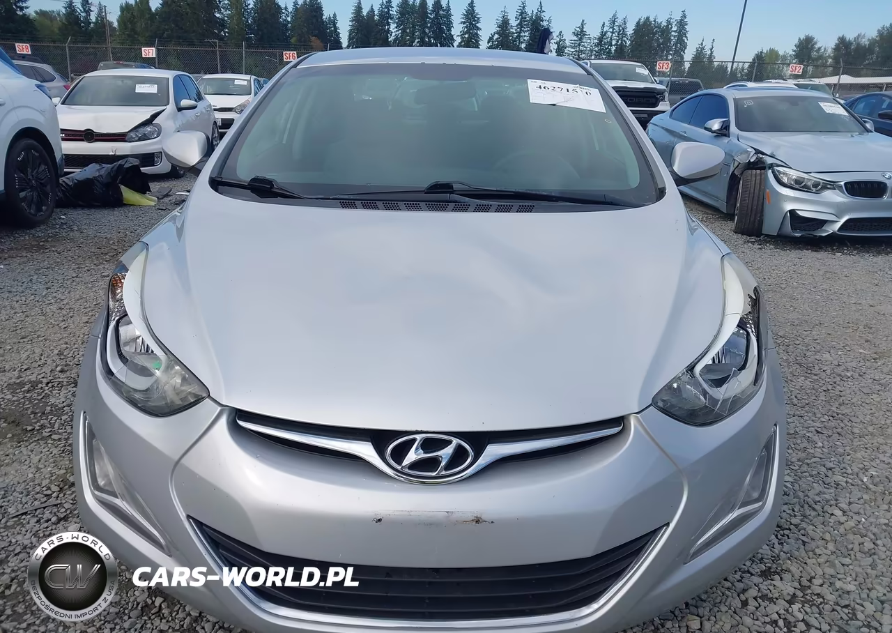2015 Hyundai Elantra Se VIN:5NPDH4AE9FH588570 - 6