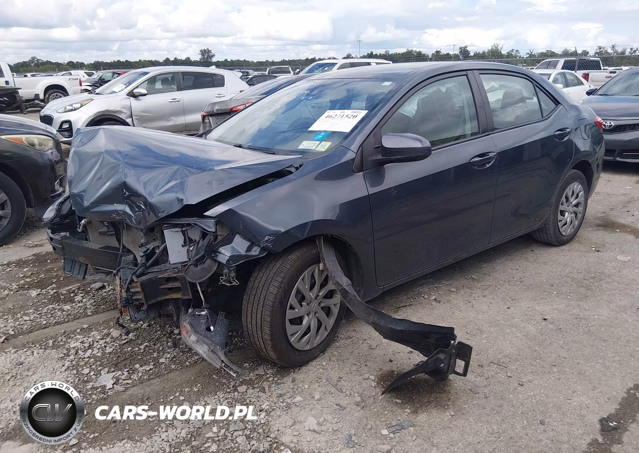 2019 Toyota Corolla Le VIN:2T1BURHE6KC206045 - 2