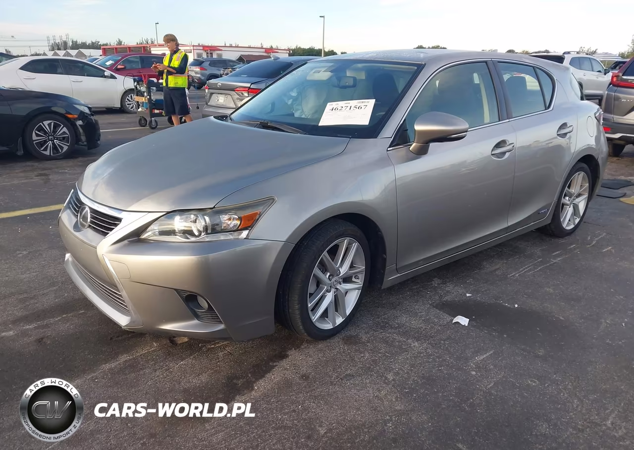 2017 Lexus Ct 200H VIN:JTHKD5BH6H2296136 - 2