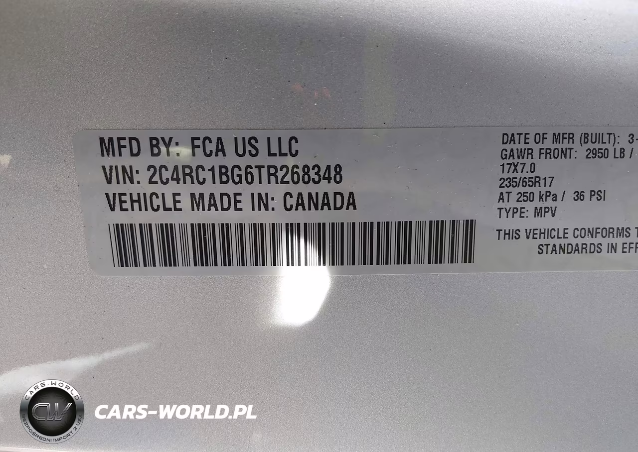 2026 Chrysler Pacifica Select VIN:2C4RC1BG6TR268348 - 9