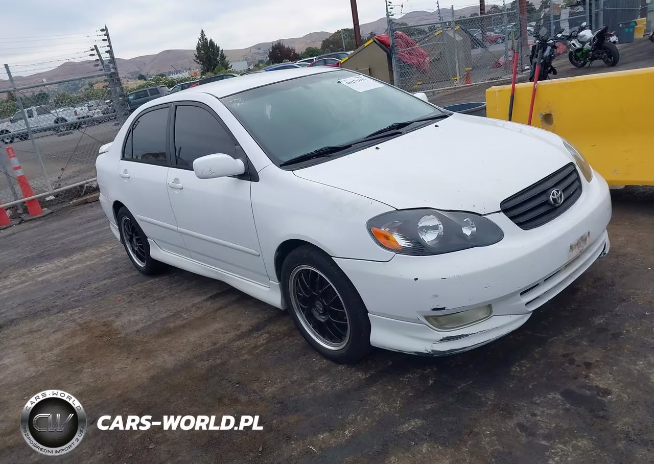 2003 Toyota Corolla S VIN:1NXBR32E93Z009247 - 1