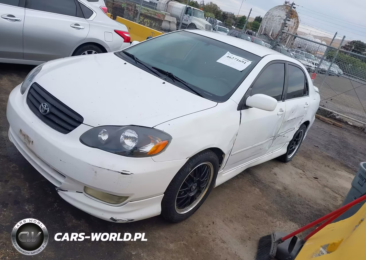 2003 Toyota Corolla S VIN:1NXBR32E93Z009247 - 2