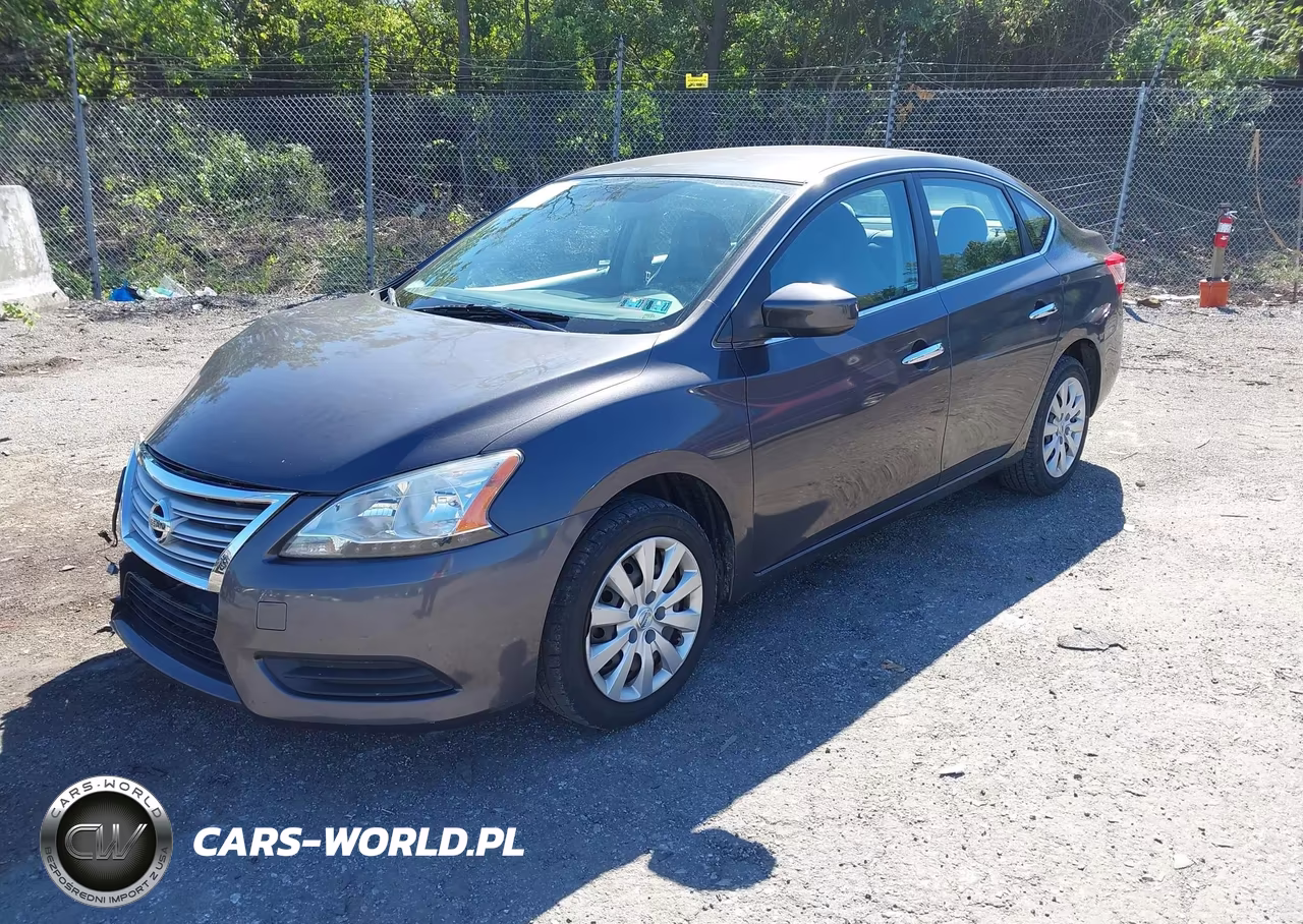 2013 Nissan Sentra Sv VIN:3N1AB7AP9DL741830 - 2